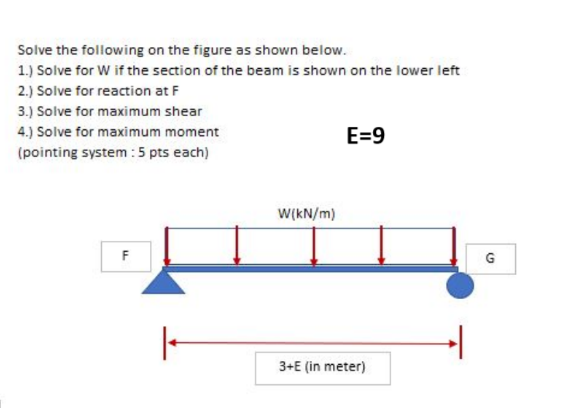 Solved Solve The Following On The Figure As Shown Below. 1.) | Chegg.com