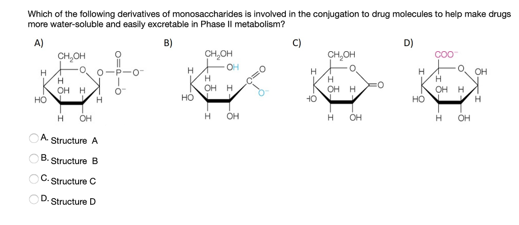 Solved Which of the following derivatives of monosaccharides | Chegg.com