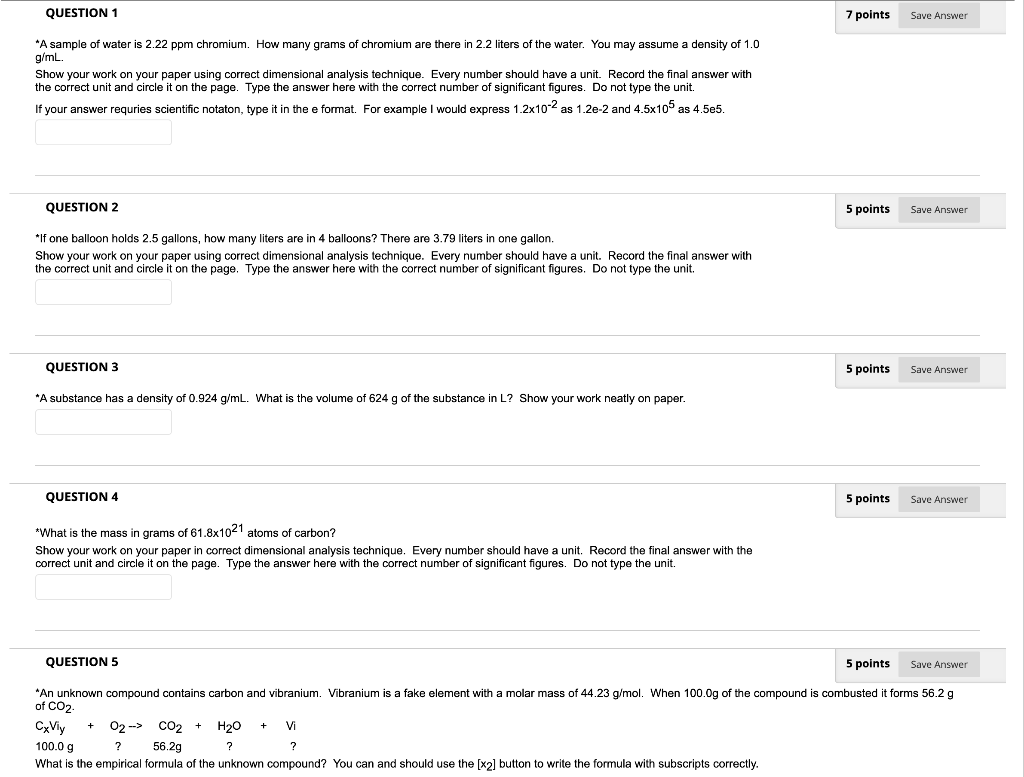 Solved QUESTION 1 7 points Save Answer *A sample of water is | Chegg.com