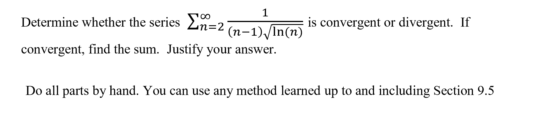 Solved This is a problem for my Calculus 2 class. I am | Chegg.com