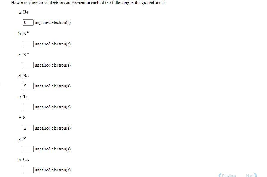Solved Given the valence electron orbital level diagram and | Chegg.com