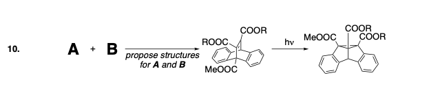 Solved Propose Structures Of A And B And Provide Detailed | Chegg.com