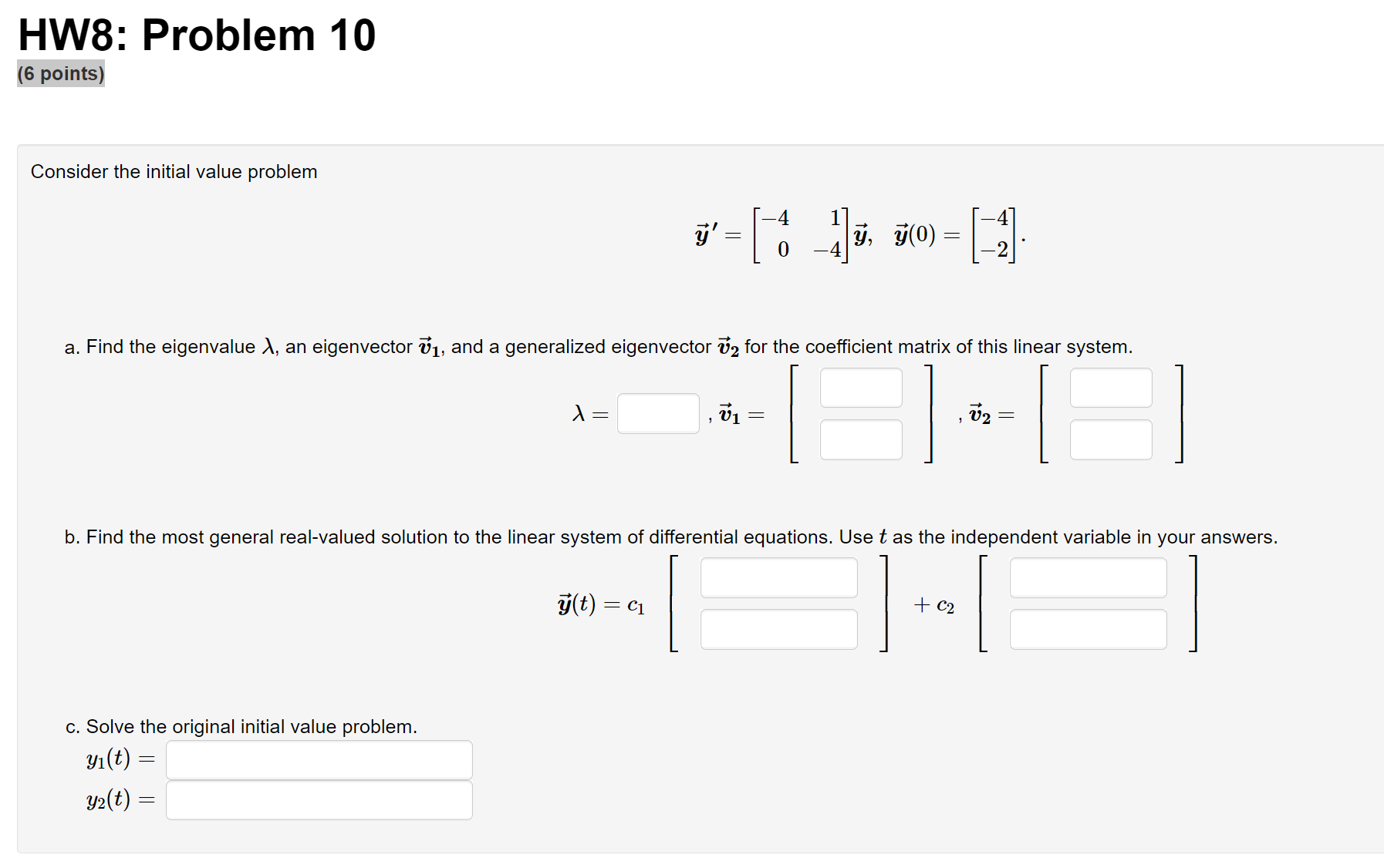 Solved Consider The Initial Value Problem | Chegg.com