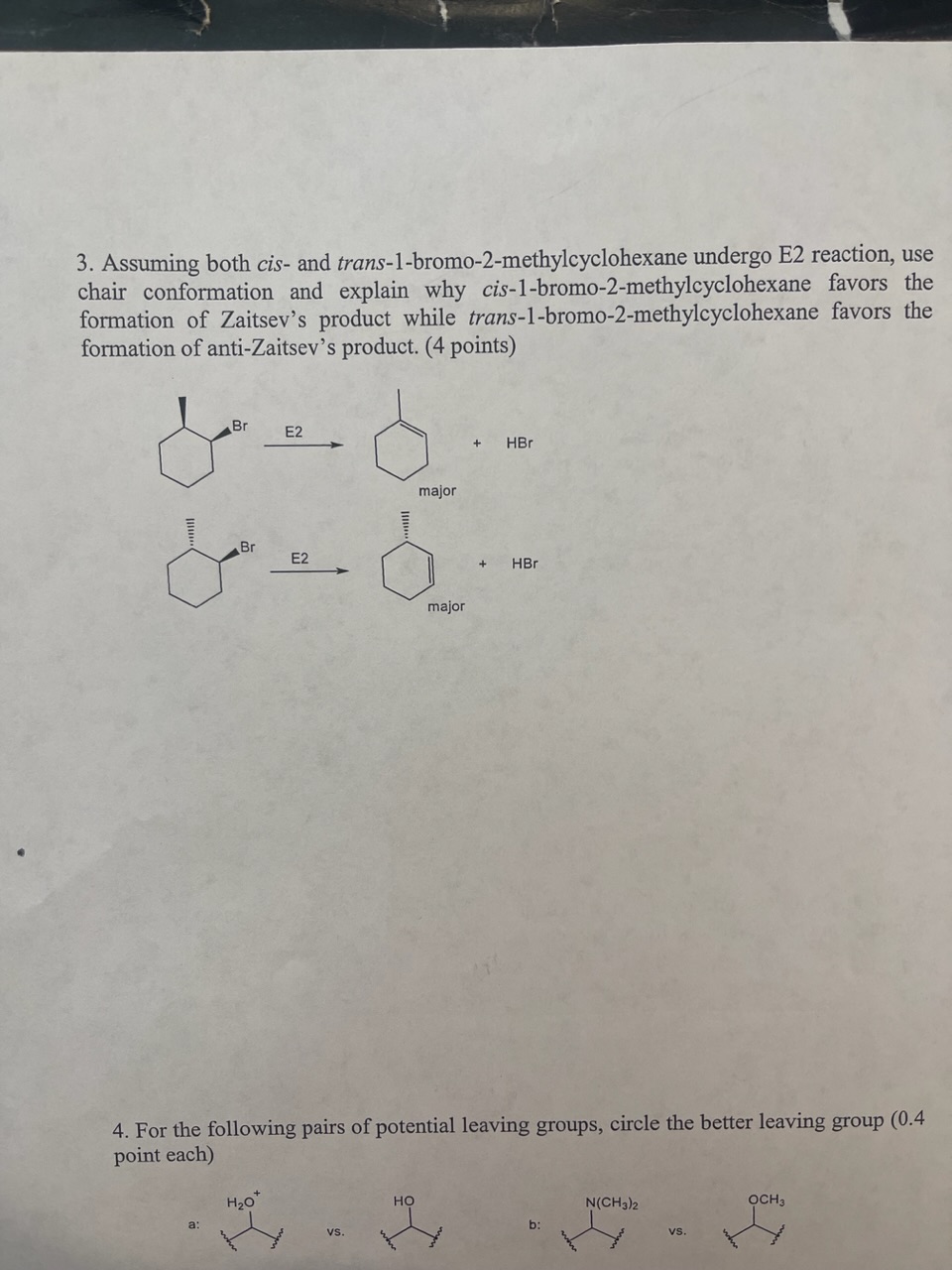 Solved 3. Assuming Both Cis- And | Chegg.com