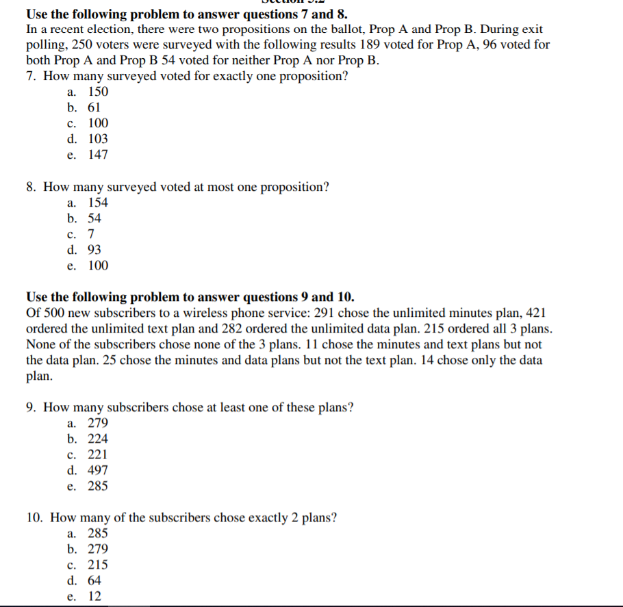 Solved ULLIOL J. Use the following problem to answer | Chegg.com