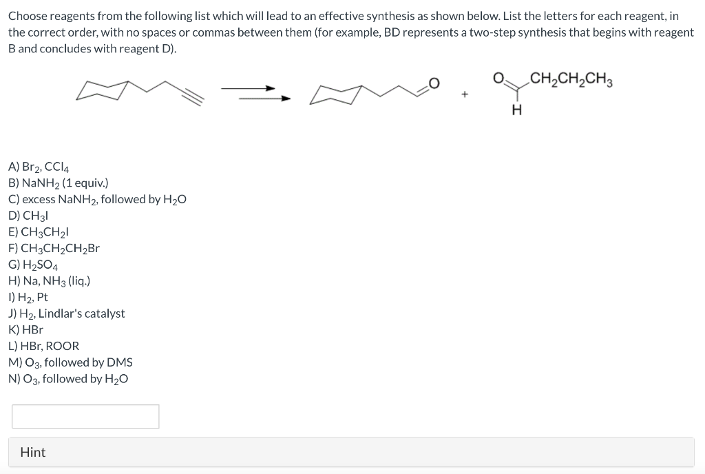 solved-choose-reagents-from-the-following-list-which-will-chegg