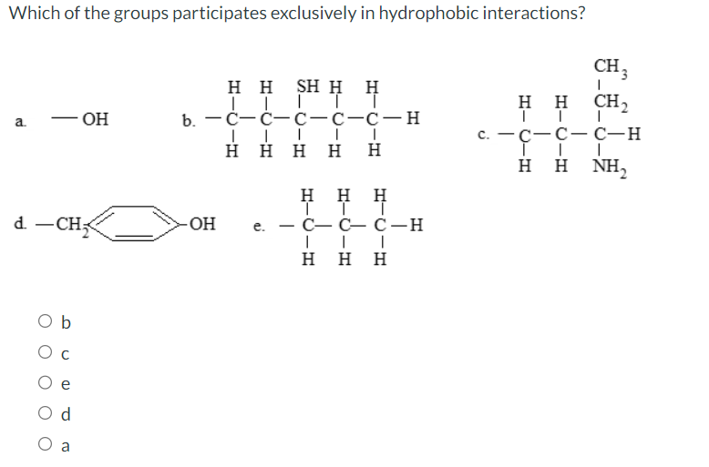 Solved Which of the groups participates exclusively in | Chegg.com