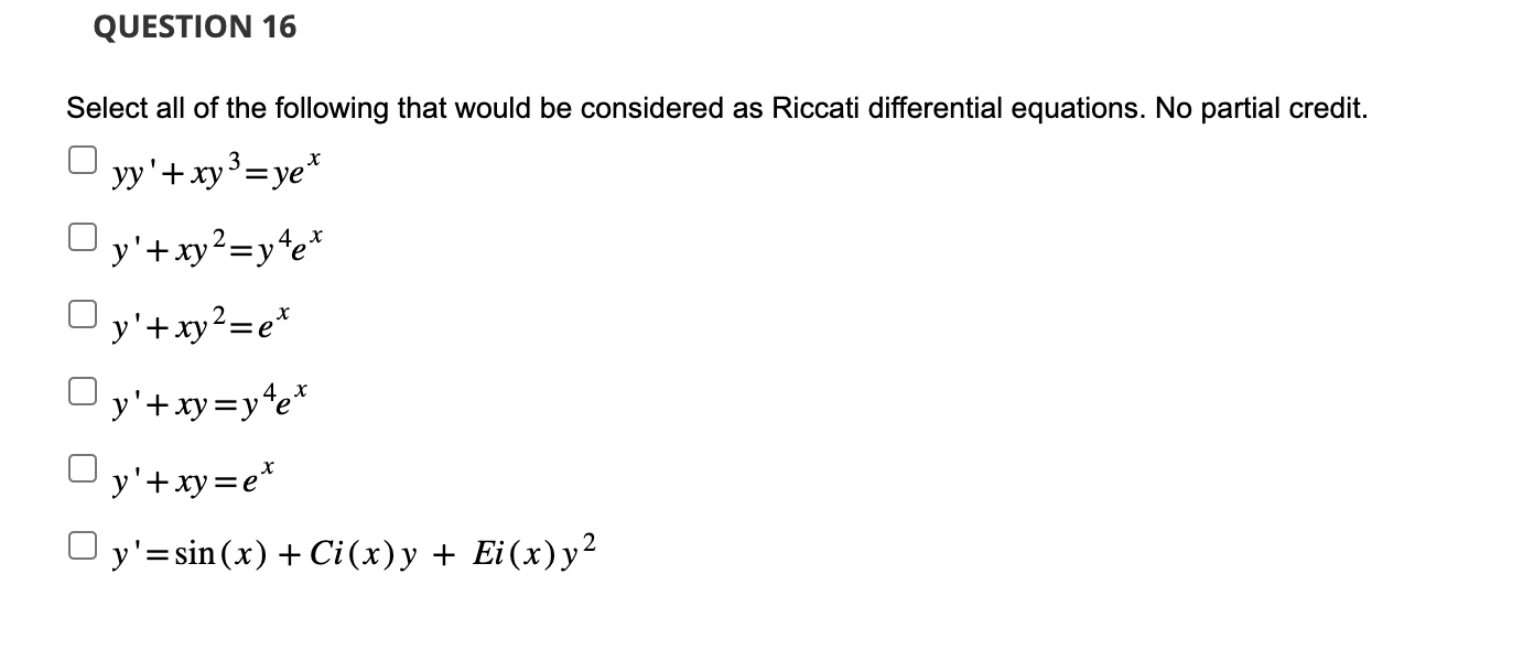 Solved Select all of the following that would be considered | Chegg.com