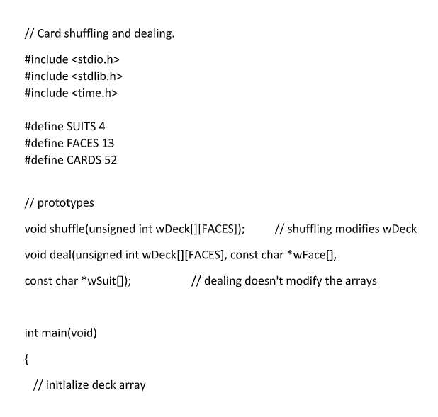 Solved C programming question. I provide the question and | Chegg.com