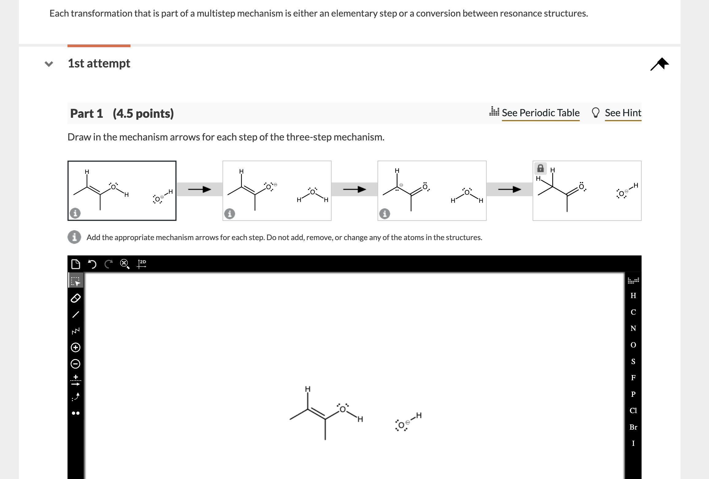 Solved Each transformation that is part of a multistep | Chegg.com