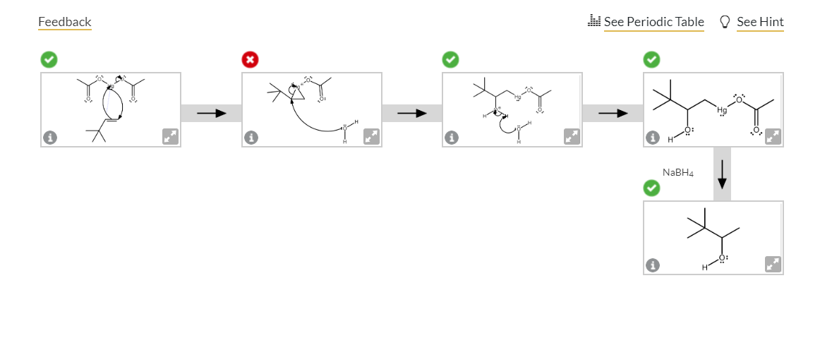 Solved Mercuric Oxidation In Water Followed By Nabh4 Chegg Com