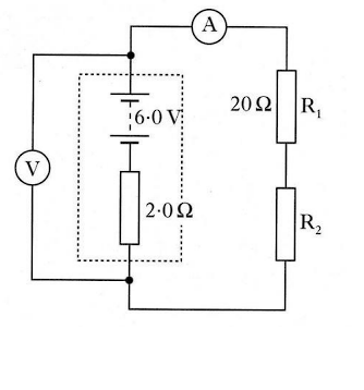 Solved The Battery Connected To The Circuit Below Has An 