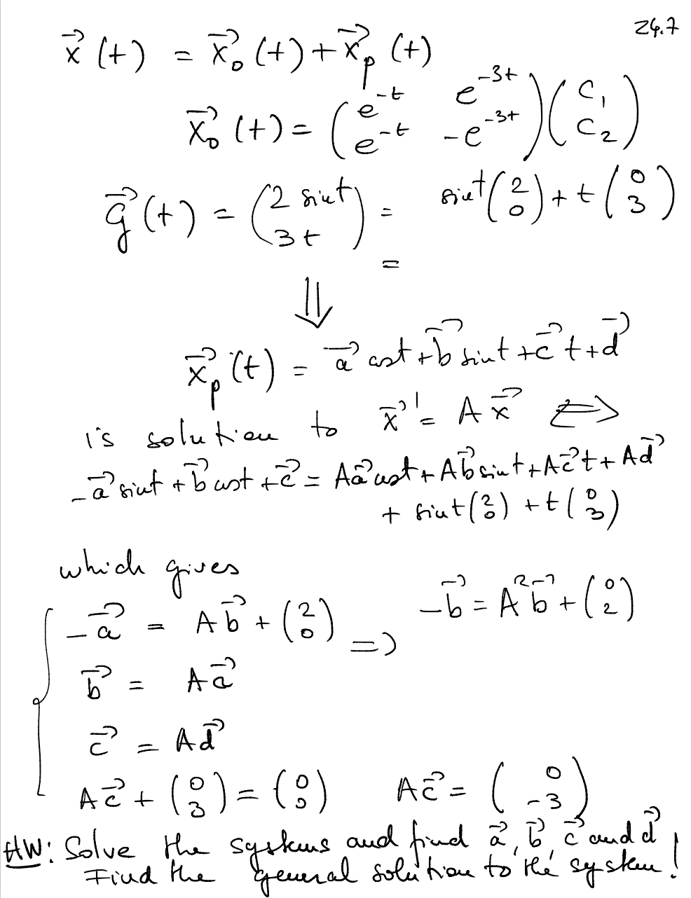 Ex 2 8 Eigenvalues 2 D 1 0 12 4 1 Chegg Com