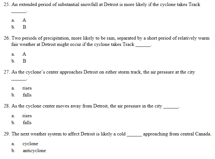 Solved Detroit L TRACK B TRACK A Figure 10A-3. Two | Chegg.com