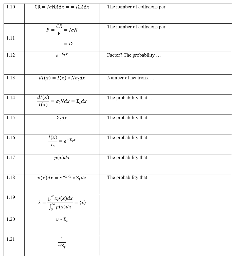 Solved (nuclear cross section, mean free path, reaction | Chegg.com