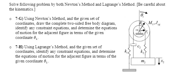 Solved M,,Ja Solve following problem by both Newton's Method | Chegg.com