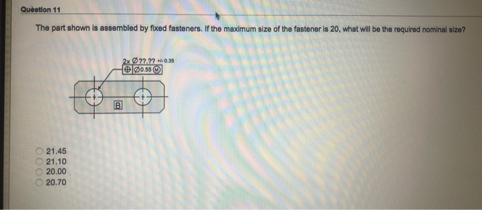 Solved Question 10 The material modifier RFS stands for | Chegg.com