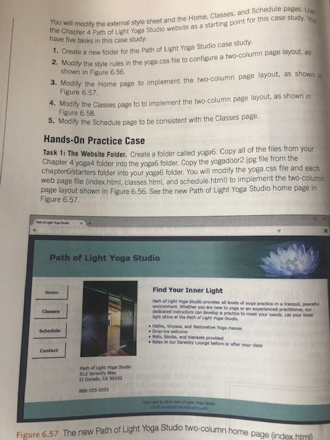 Path of light yoga studio case study chapter 6 picture