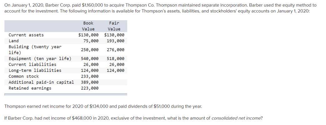 SOLVED ON JANUARY 1 2020 BARBER CORP PAID 1 160 000 TO intelligence overview
