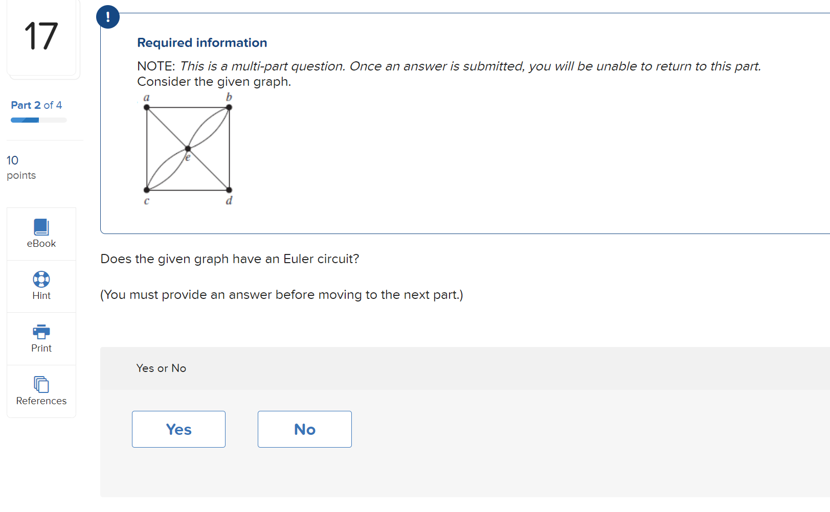 Solved 17 Required Information NOTE: This Is A Multi-part | Chegg.com