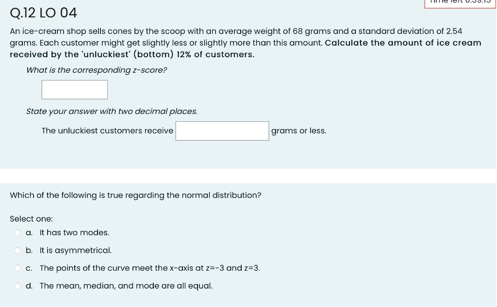 Solved An icecream shop sells cones by the scoop with an