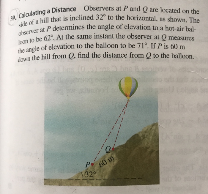 Solved Calculating A B Is Inclined 32° To The Horizontal, As | Chegg.com