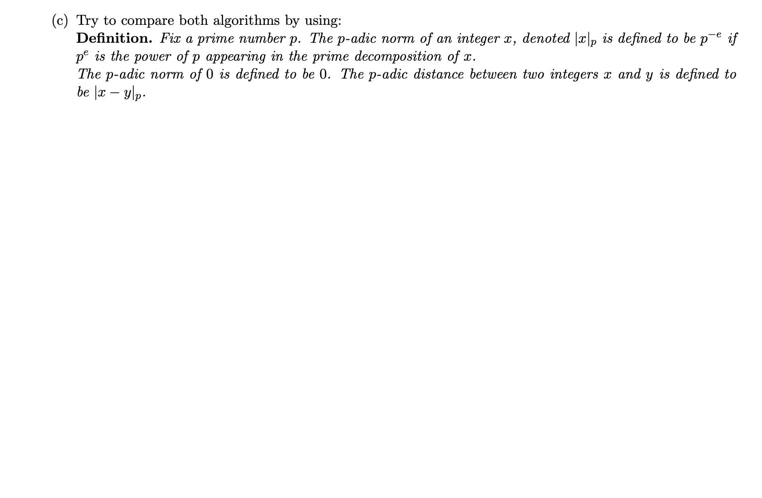 4. The algorithm for lifting square roots mod pe to | Chegg.com