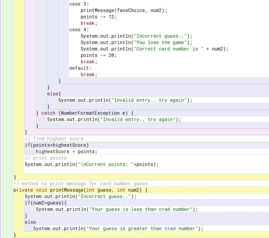 How do i divide the following Java program into the | Chegg.com