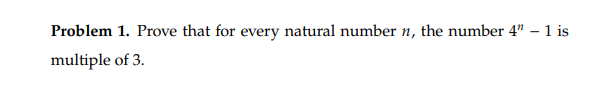 1 is multiple of every natural number