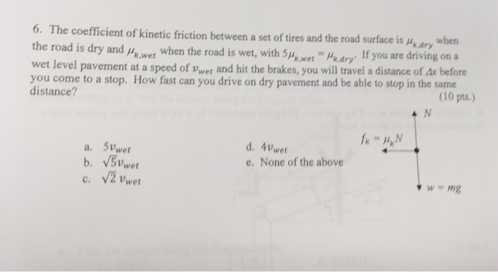 Solved The coefficient of kinetic friction between a set of | Chegg.com