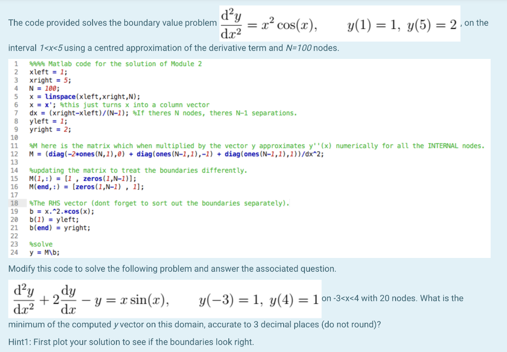 Solved Please Provide the answer and, your code. please be | Chegg.com