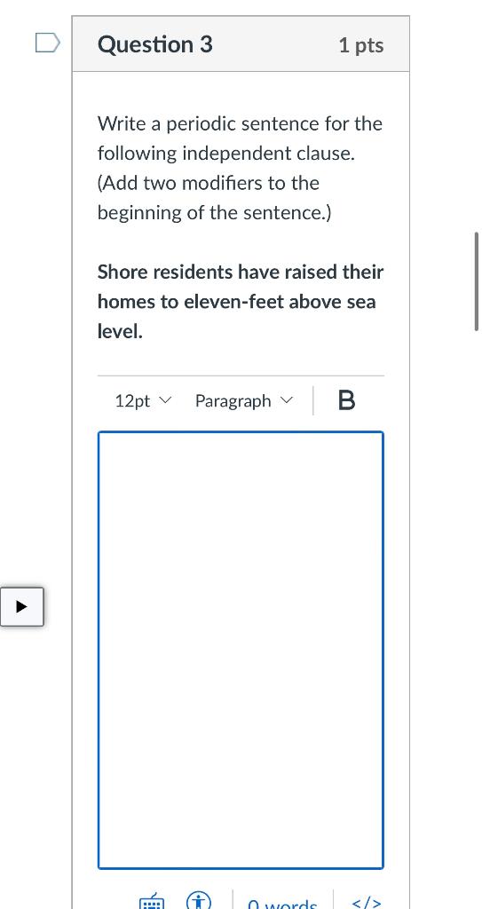 Solved Write a periodic sentence for the following | Chegg.com