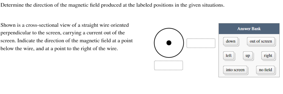 Solved Determine The Direction Of The Magnetic Field | Chegg.com