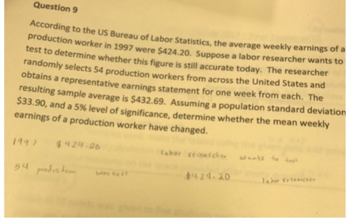 Solved According To The US Bureau Of Labor Statistics, The | Chegg.com