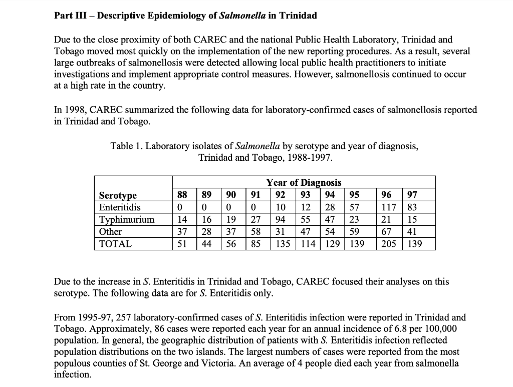 Determine the incidence and prevalence of the health