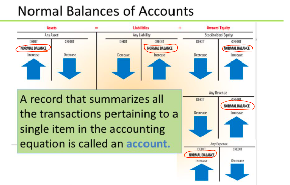 Solved Understanding the concept of Normal Balance is the | Chegg.com