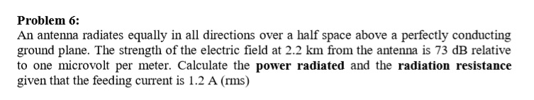 Solved ANTENNA THEORY ANALYSIS AND DESIGN Please Make Sure | Chegg.com