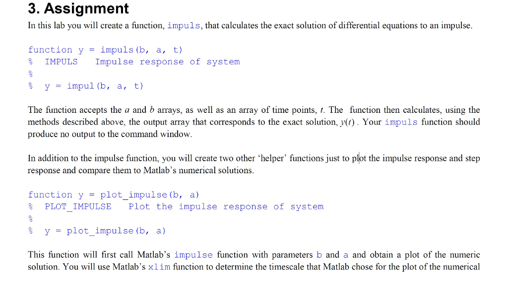 Solved 3. Assignment In this lab you will create a function, | Chegg.com