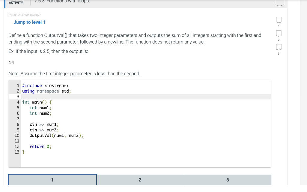 Solved ACTIVITY 7.6.3: Functions with loops. | Chegg.com
