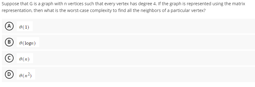 Solved Suppose that G is a graph with n vertices such that | Chegg.com