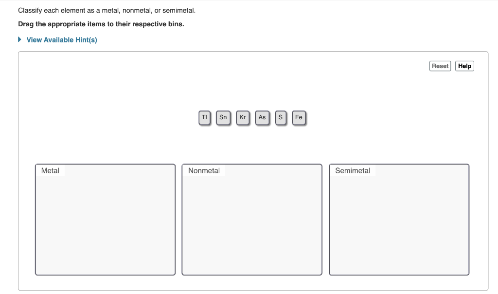 solved-classify-each-element-as-a-metal-nonmetal-or-chegg