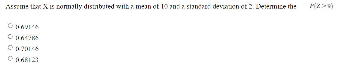 Solved Assume that X is normally distributed with a mean of | Chegg.com