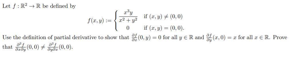 Solved This is for a math analysis class. Please write | Chegg.com