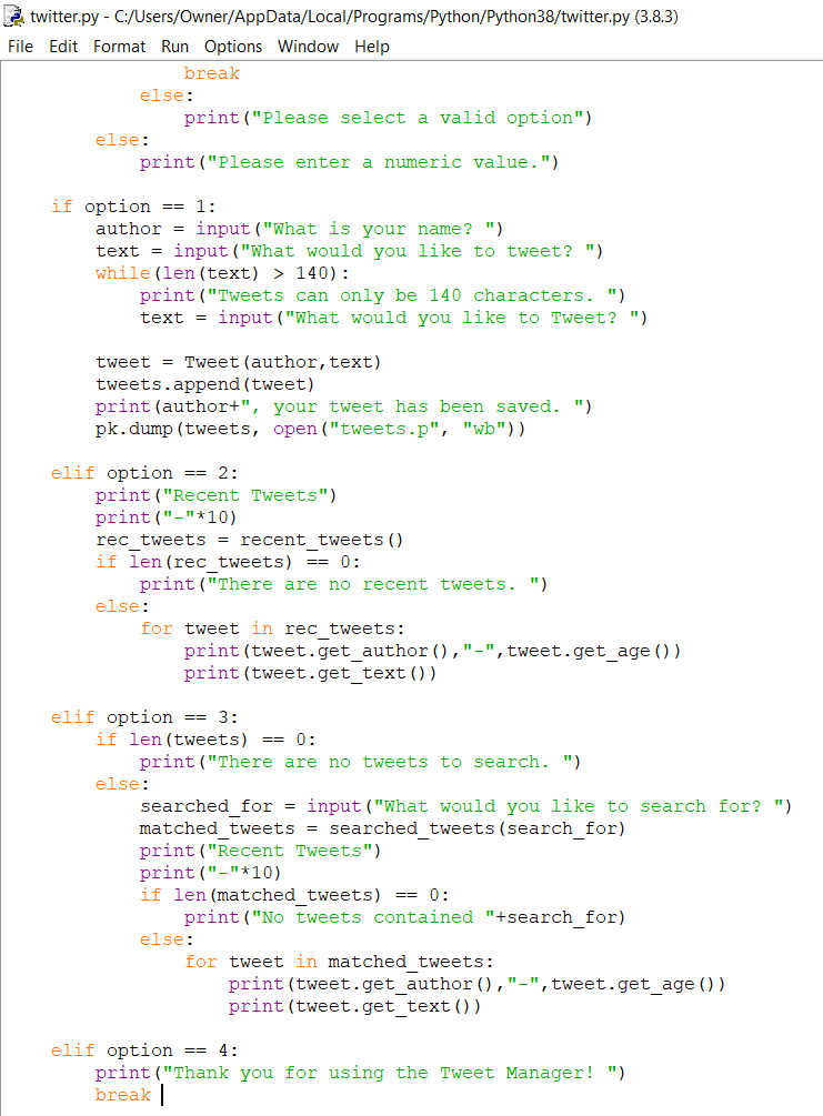 Solved For my computer class I have to create a program that | Chegg.com