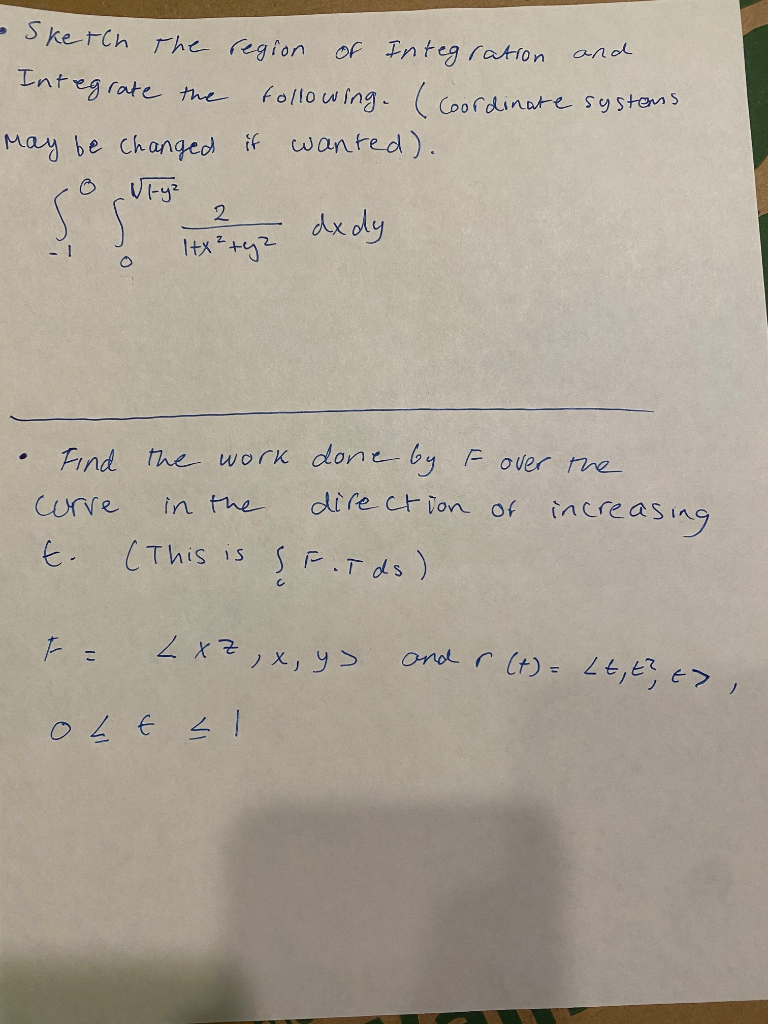Solved Can anyone give me the answer to these please with | Chegg.com