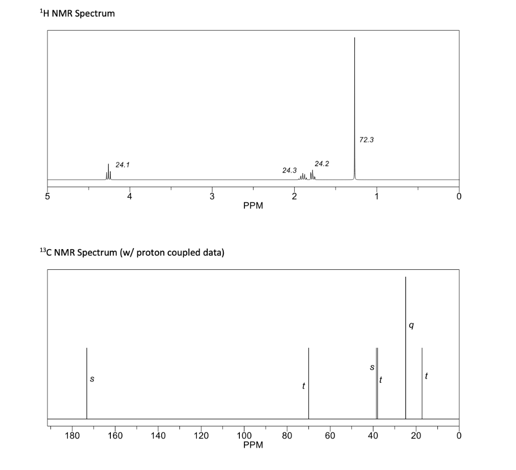 Solved Draw compound for C7H12O2 based on IR spectrum and | Chegg.com