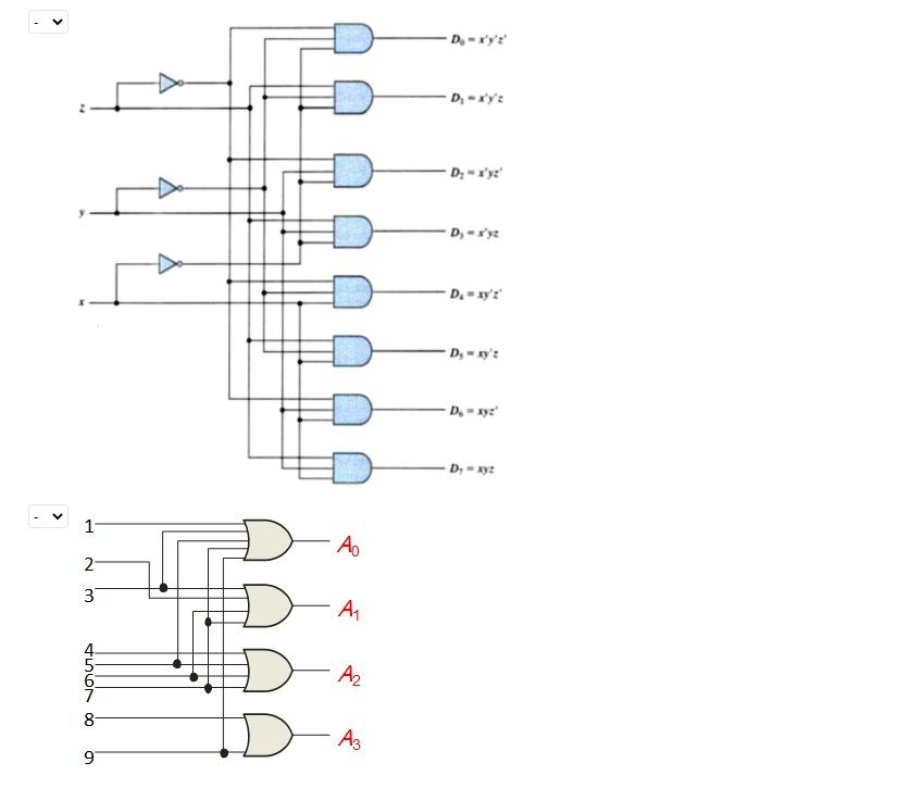Solved A. 4x1 demultiplexer B. Decimal - to - BCD encoder C. | Chegg.com