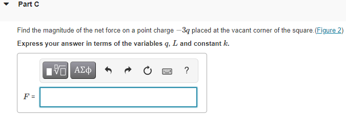 Solved Three identical point charges q are placed at each of | Chegg.com