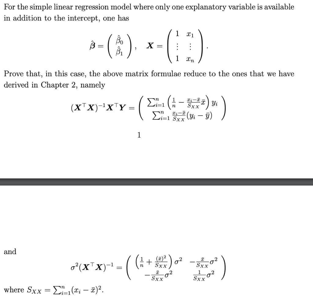 Solved Y Xss Te Where X E Rnxp Is A Deterministic Desig Chegg Com