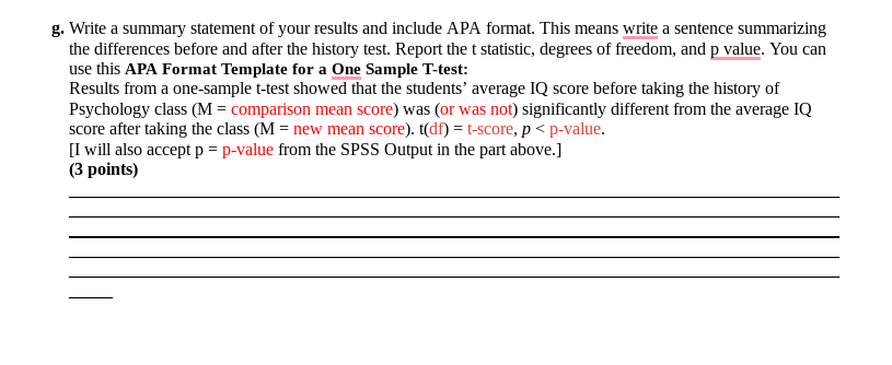 Solved Refer to the Lab 5 SPSS Output document for the | Chegg.com